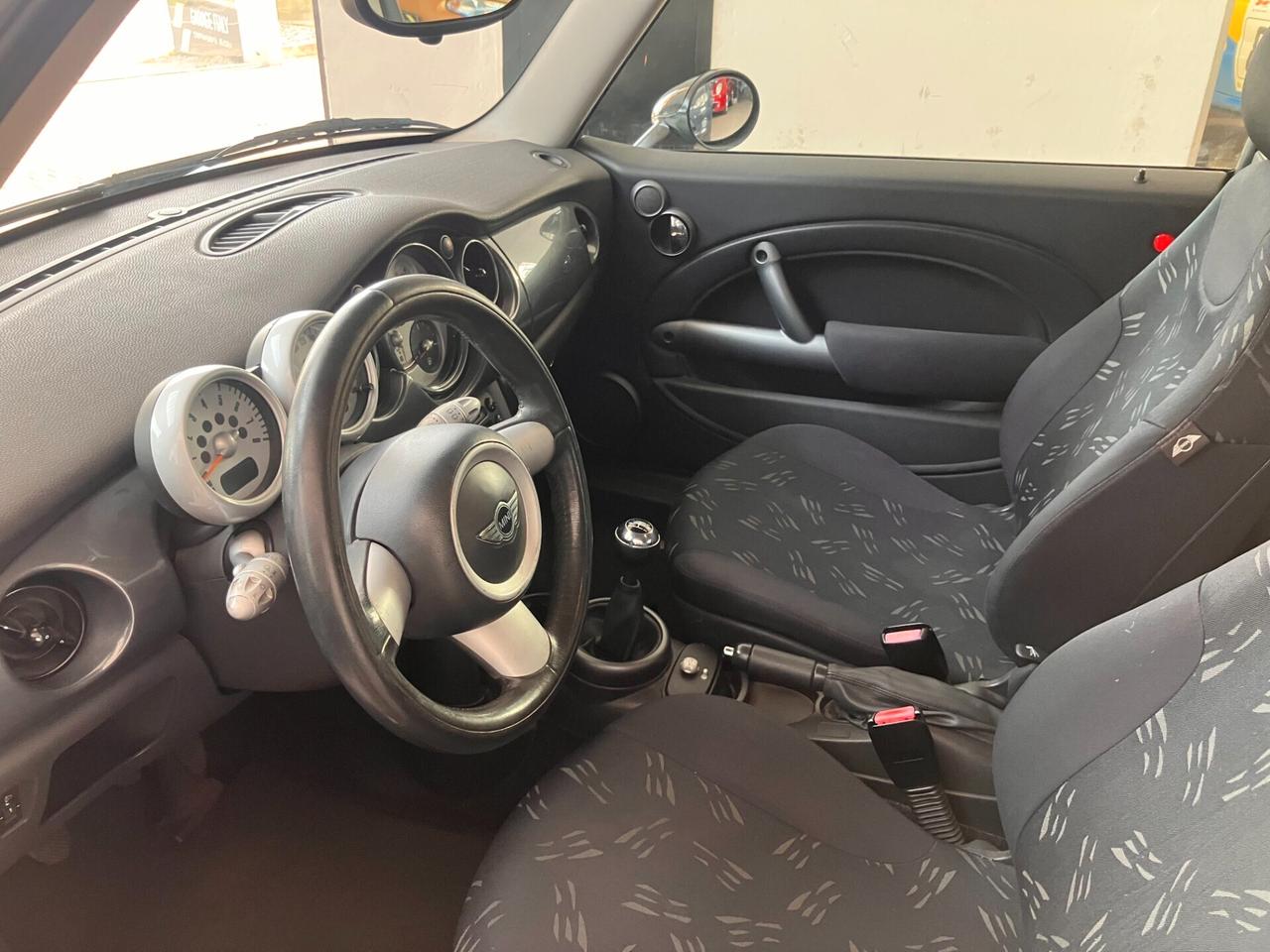 Mini 1.6 One, 90cv, NEOPATENTATI, GIA' VENTENNALE