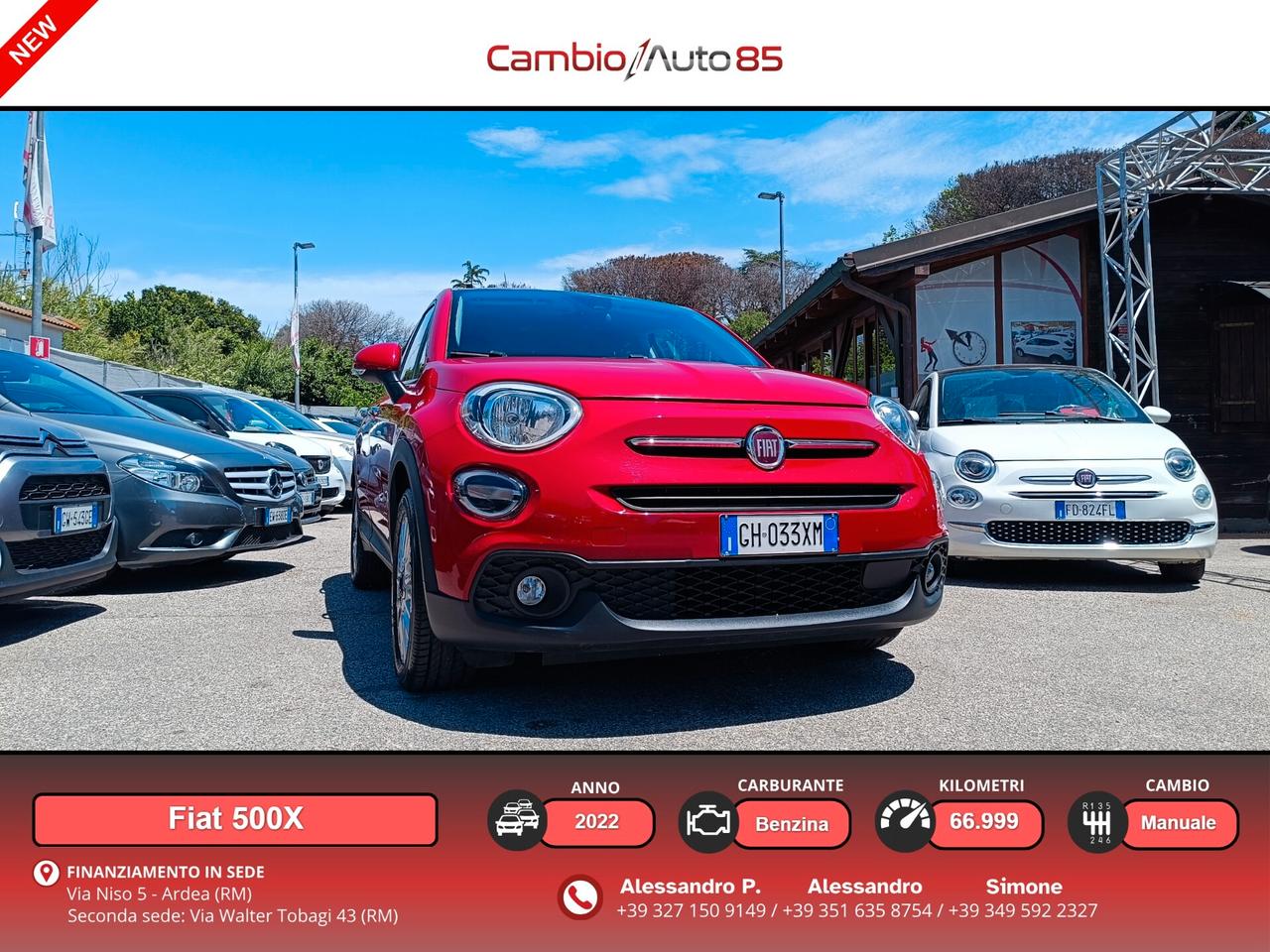 Fiat 500X 1.0 T3 120 CV Connect