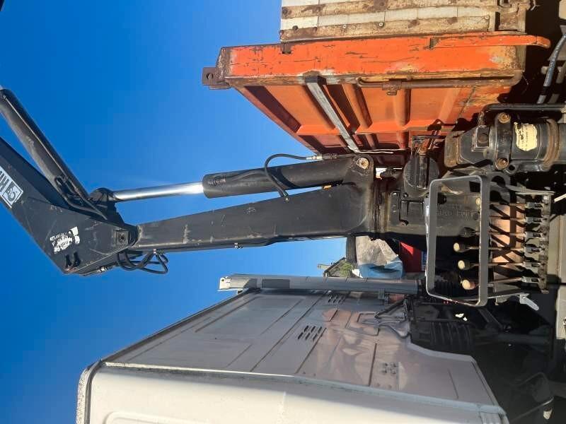 VOLVO FL12 6X2 GRU HAIB 140 E CASSONE RIBALTABILE TRILATERALE