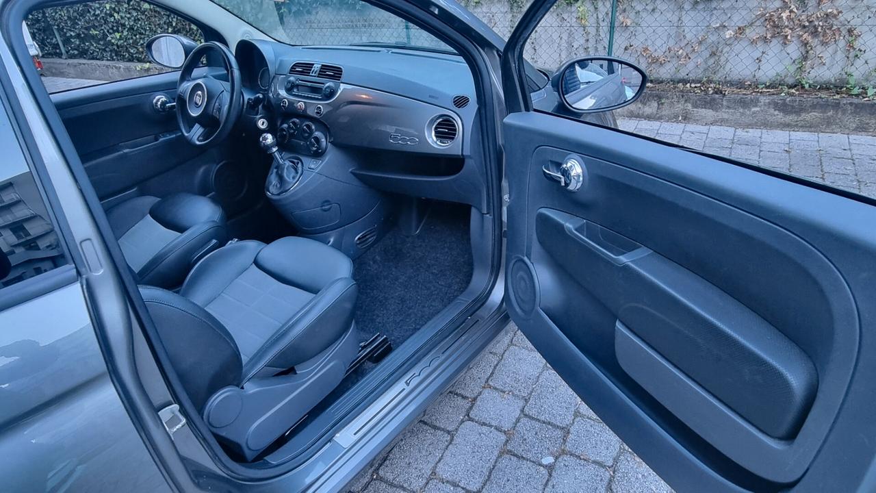 Fiat 500 1.2 Lounge 69cv anno2010 km119000 neopat