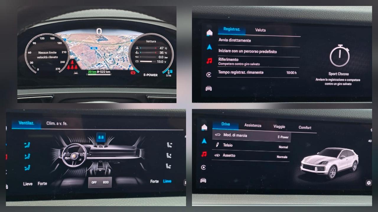 Porsche Cayenne Coupé 3.0 V6 E-Hybrid#AUTO#LED#TETTO#PELLE#NAVI#CAM#SPOILER#DRIVE MODE