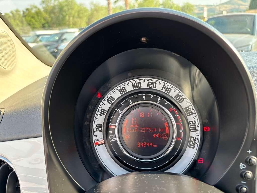 Fiat 500 C 1.2 Lounge 2016 / KM 84.000 Tua a solo 99 Euro al mese