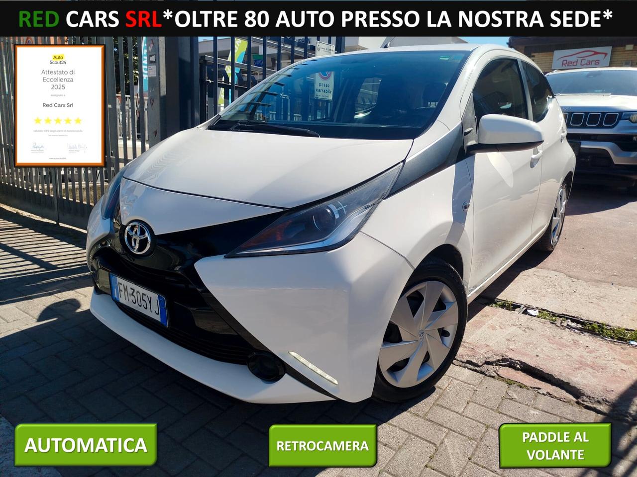 AYGO 1.0 AUTOMATICA* PREZZO VERO * UNIPRO- KM CERTI - GARANZIA 12 MESI