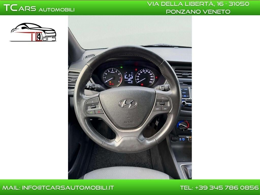 HYUNDAI i20 1.2 GPL NEOPATENTATI - GARANZIA TOP 3 ANNI