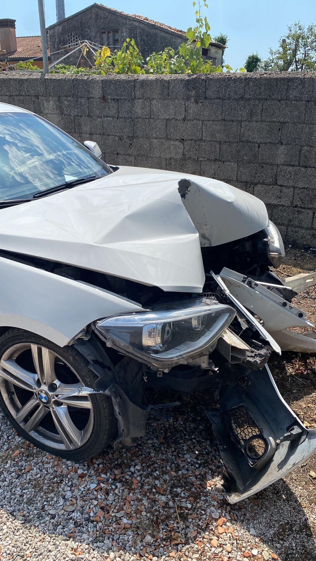 BMW 118D - MSPORT - INCIDENTATA