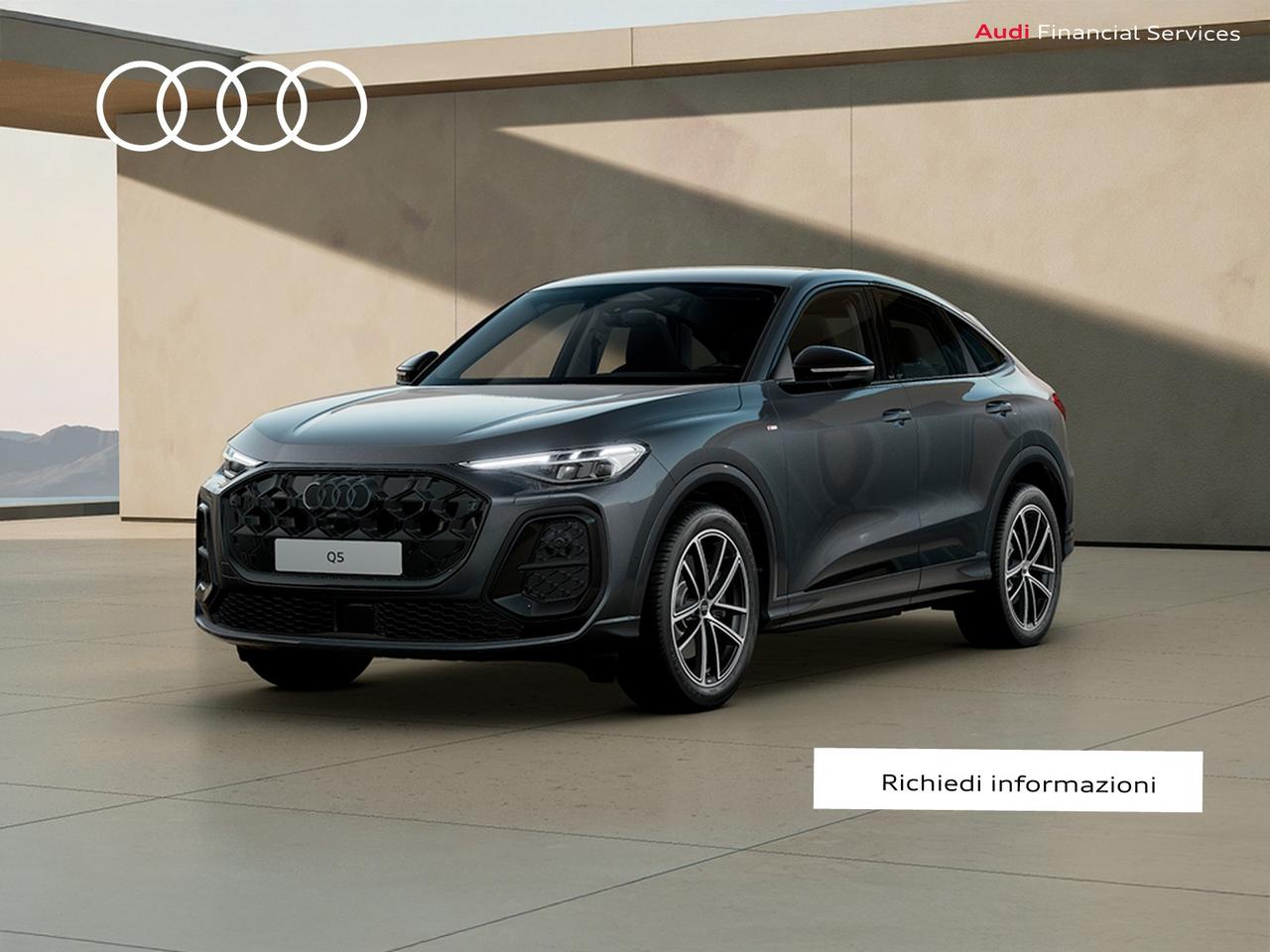 Audi Q5 sportback 2.0 tdi mhev+ s line edition quattro 204cv s-tronic