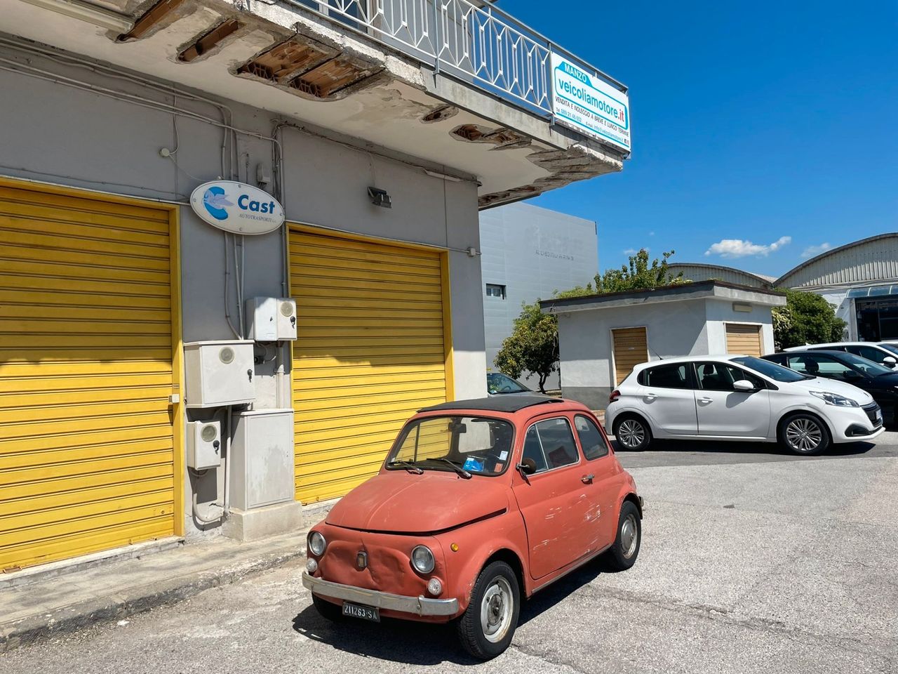 FIAT 500 L - 2 PROP. SALERNO 20.000 KM - 1972