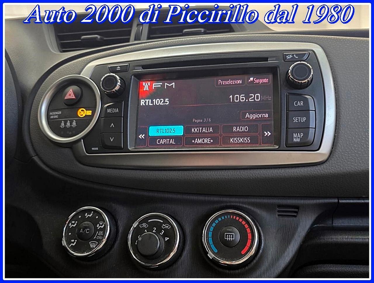 Toyota Yaris 1000 5/P km certificati Garanzia12Mesi
