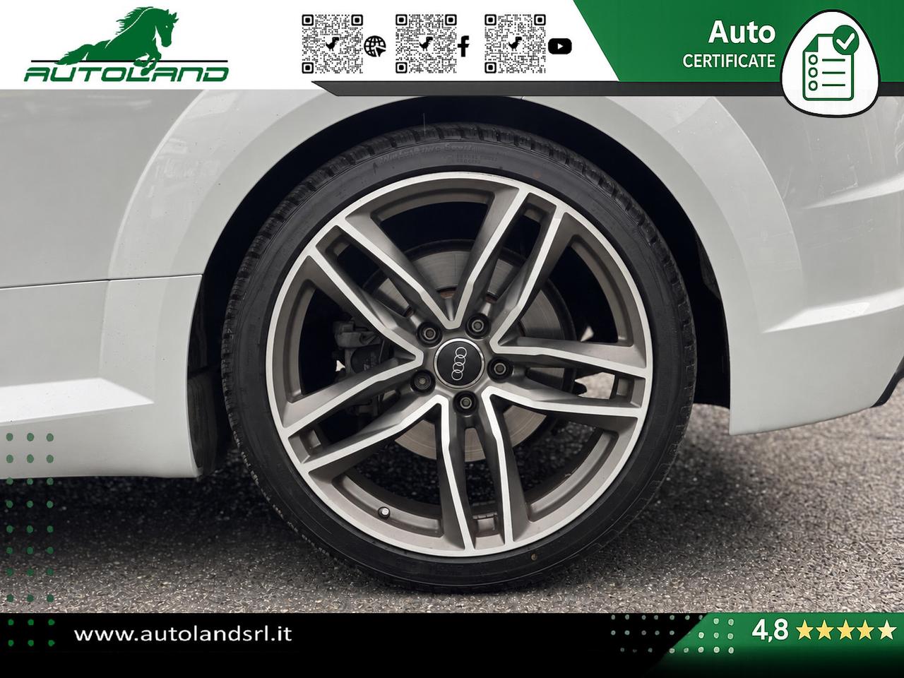 Audi TT Coupe 2.0 tfsi S line QUATTRO REVO Stage 3 - B&O - Matrix - MMI Plus - Retrocamera