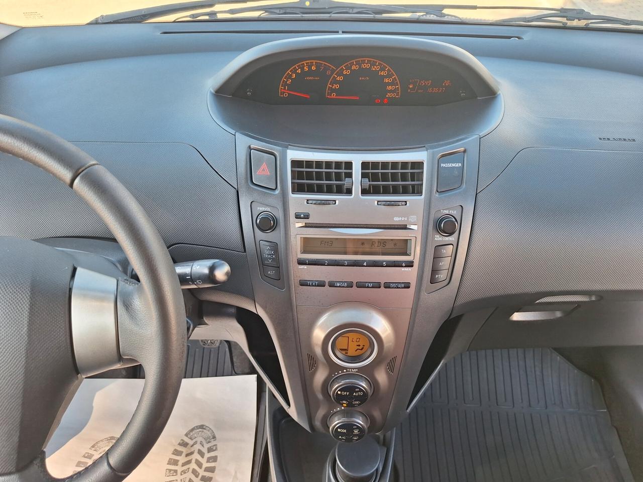 Toyota Yaris 1.0 5 porte SOL PERFETTA CERTIFICATA