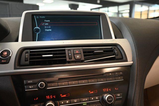 BMW 640 i CABRIO FUTURA AUTO NAVI 19"FULL PELLE TEL CRUISE