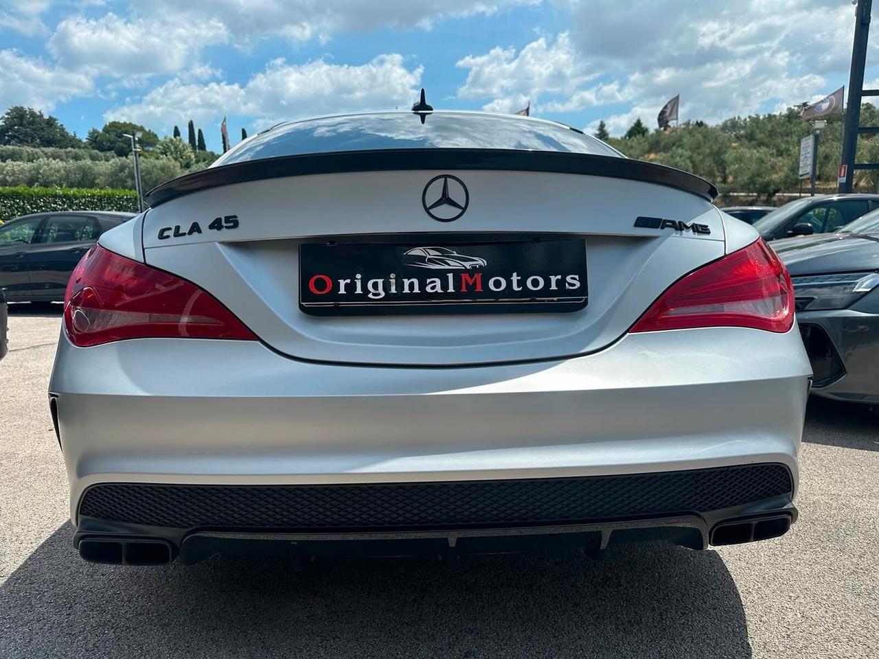 Mercedes-benz CLA 45 AMG 4MATIC/ 360CV/ CARBONIO/ RETRO-CAMERA/ SEDILI A GUSCIO/ PRONTA CONSEGNA