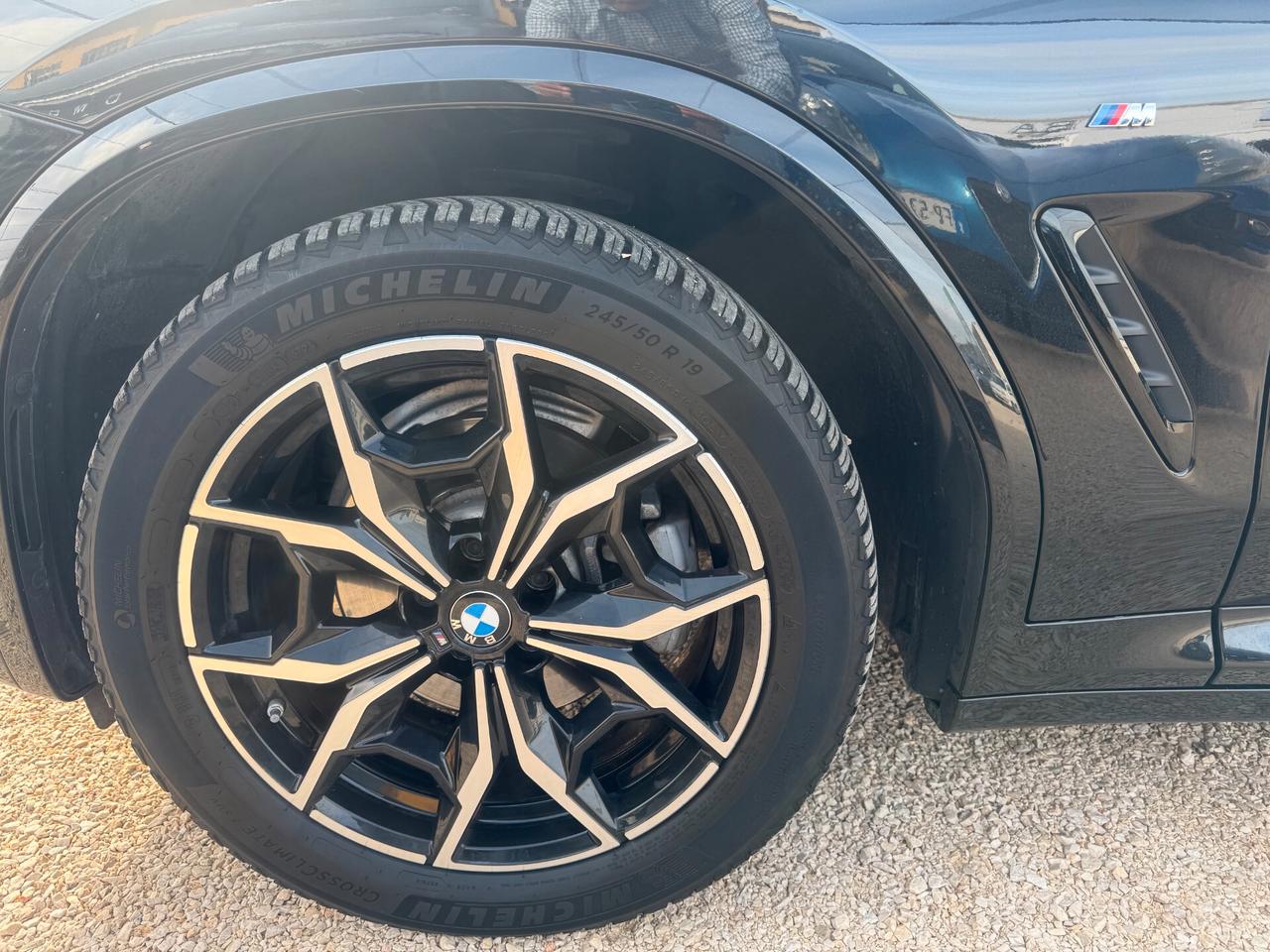 Bmw X4 Total Black 190cv xDrive20d mhev 48V Msport Unico proprietario Tagliandi BMW
