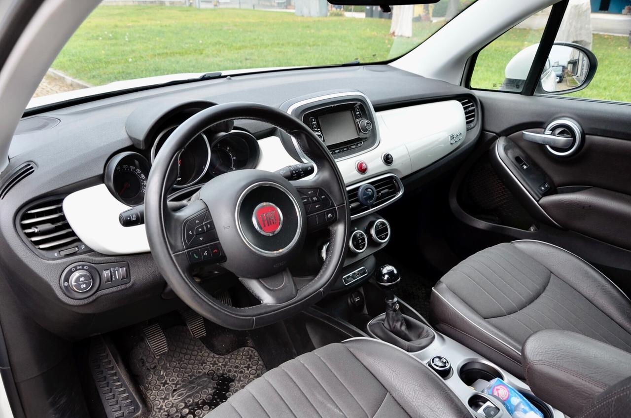 FIAT 500X 1.6 MJT LOUNGE 120cv, UNICOPROPRIETARIO, EURO 6B, FARI XENO, NAVI, PERMUTE