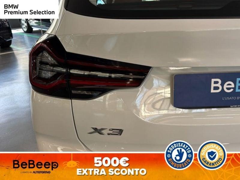 BMW X3 XDRIVE20D MHEV 48V AUTO