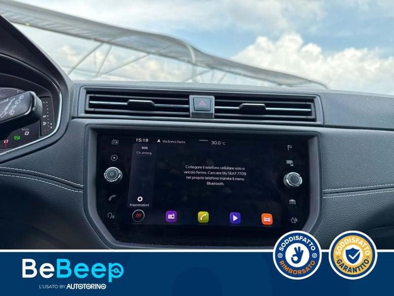 Seat Arona 1.0 ECOTSI XCELLENCE 110CV DSG