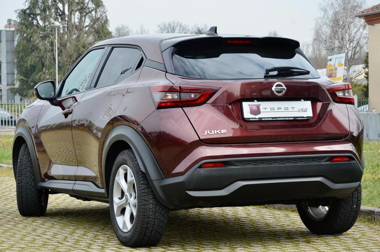 NISSAN JUKE 1.0 DIG-T N-CONNECTA 117cv DCT, UNICOPROPRIETARIO, SERVICE NISSAN, UFF ITALIANA, APPLE ANDROID, RETROCAMERA, PERMUTE