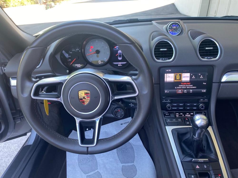 Porsche 718 Spyder 2.5 S 350cv GARANZIA 24 MESI