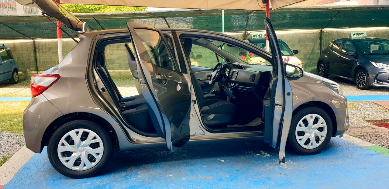 TOYOTA YARIS 1.5 BENZINA ANNO 2018 KM 73MILA