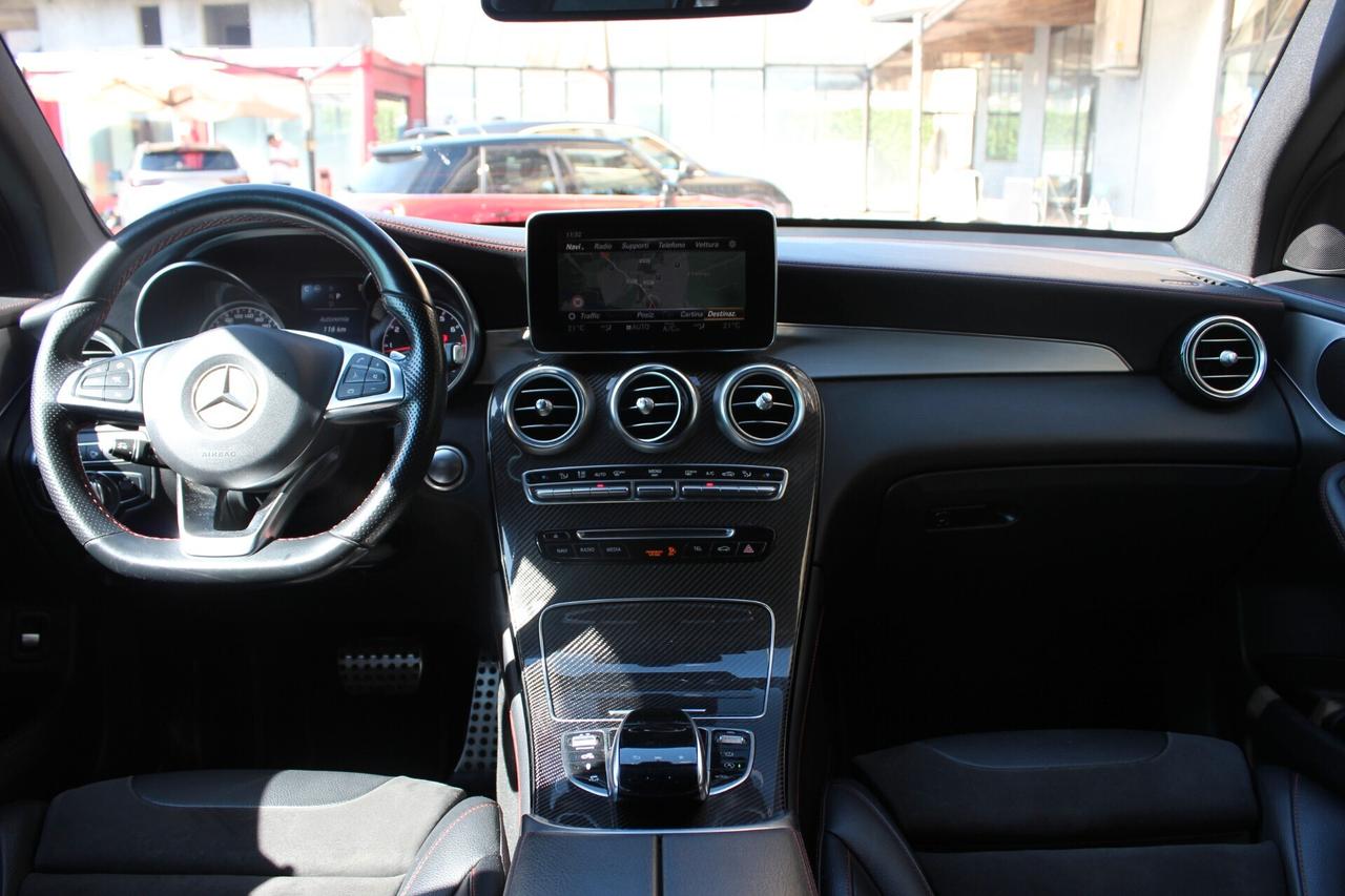 Mercedes-benz GLC Coupè 43 AMG 4MATIC AUTO TETTO PANORAMICO CERCHI AMG 21"