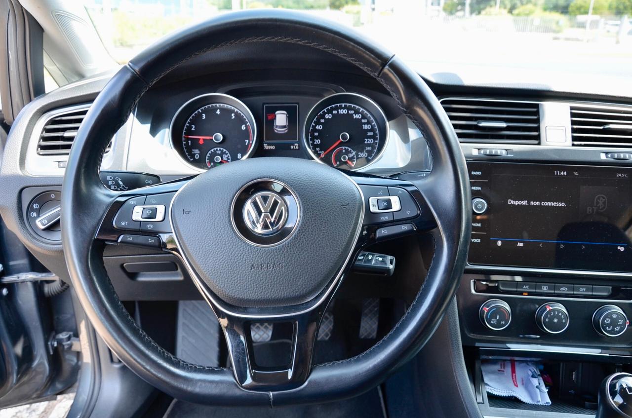 VOLKSWAGEN GOLF 5p 1.5 TGI BUSINESS 130cv, UNICOUTILIZZATORE, UFF ITALIANA, EURO 6D, APPLE ANDROID, PERMUTE