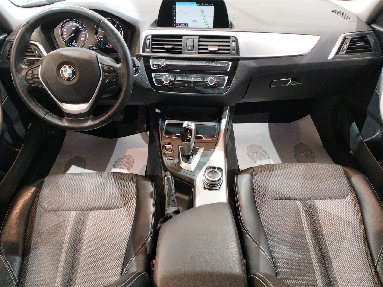 BMW 118 d Urban 3p auto *TAGLIANDI CASA MADRE*
