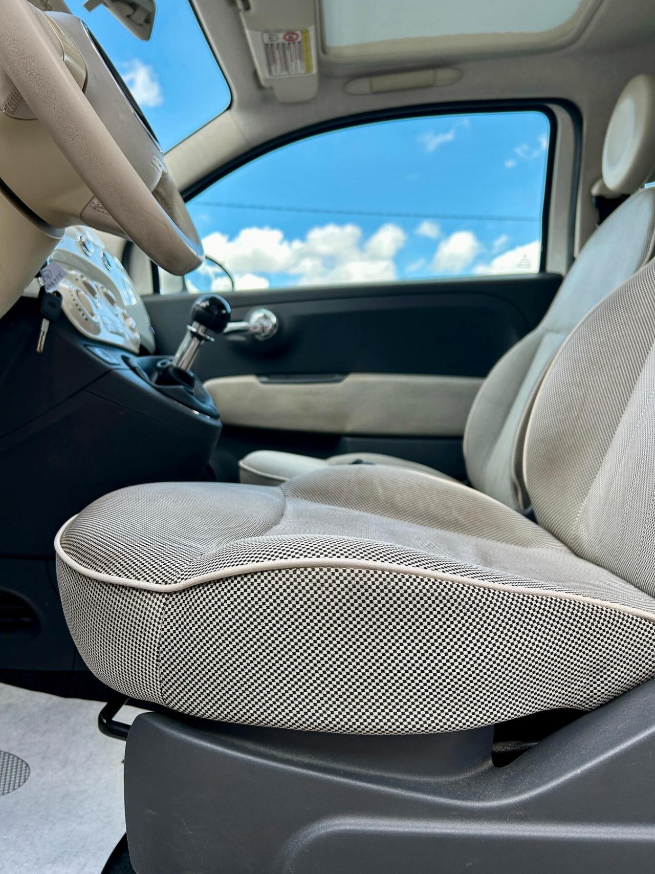 Fiat 500 1.2 Lounge Tetto panoramico - OK NEOPATENTATO