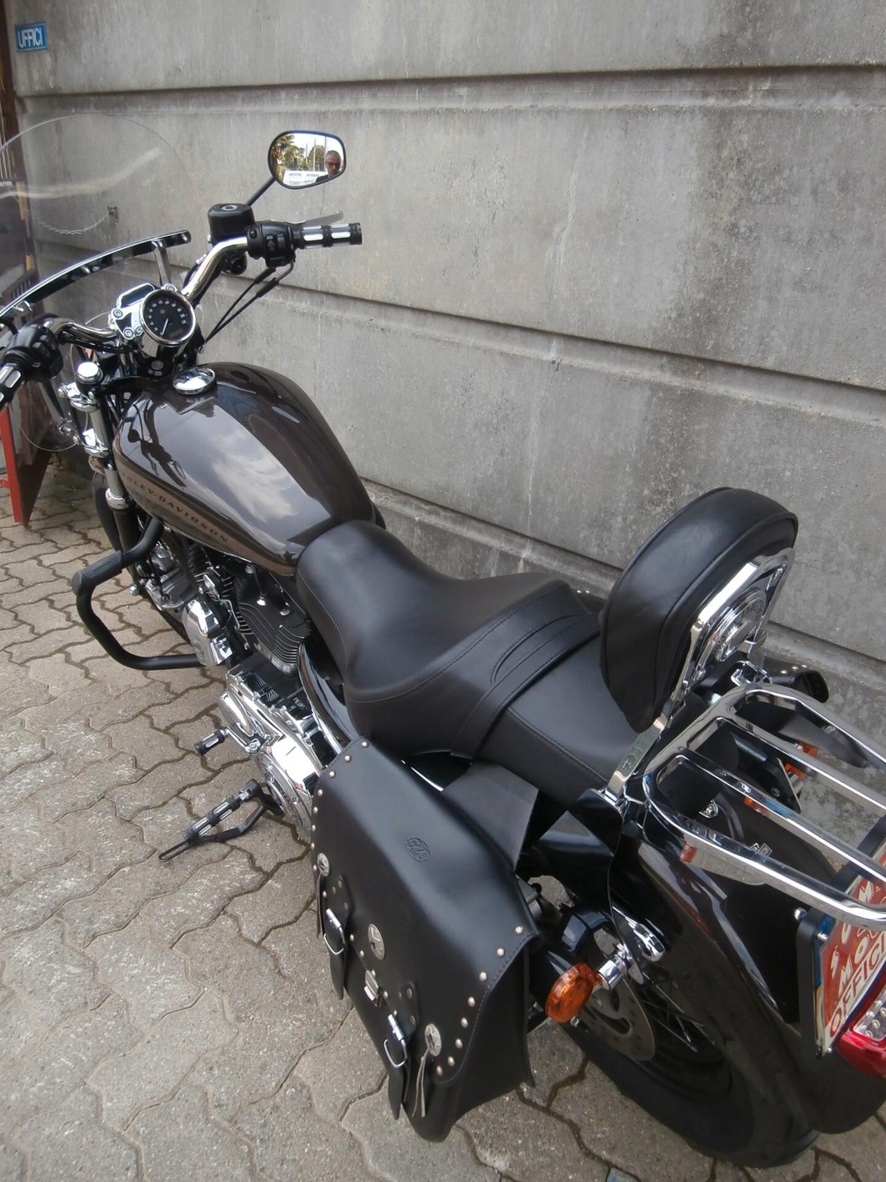 Harley-davidson 1200 Sportster Custom (2017) - XL 1200C passaggio incluso.