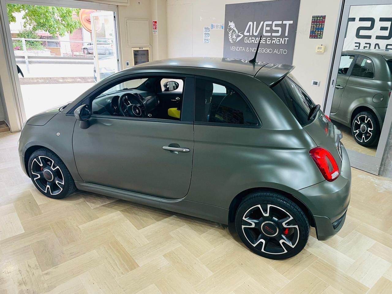 Fiat 500 S TwinAir Turbo 105 CV Riva Matt Olive Green