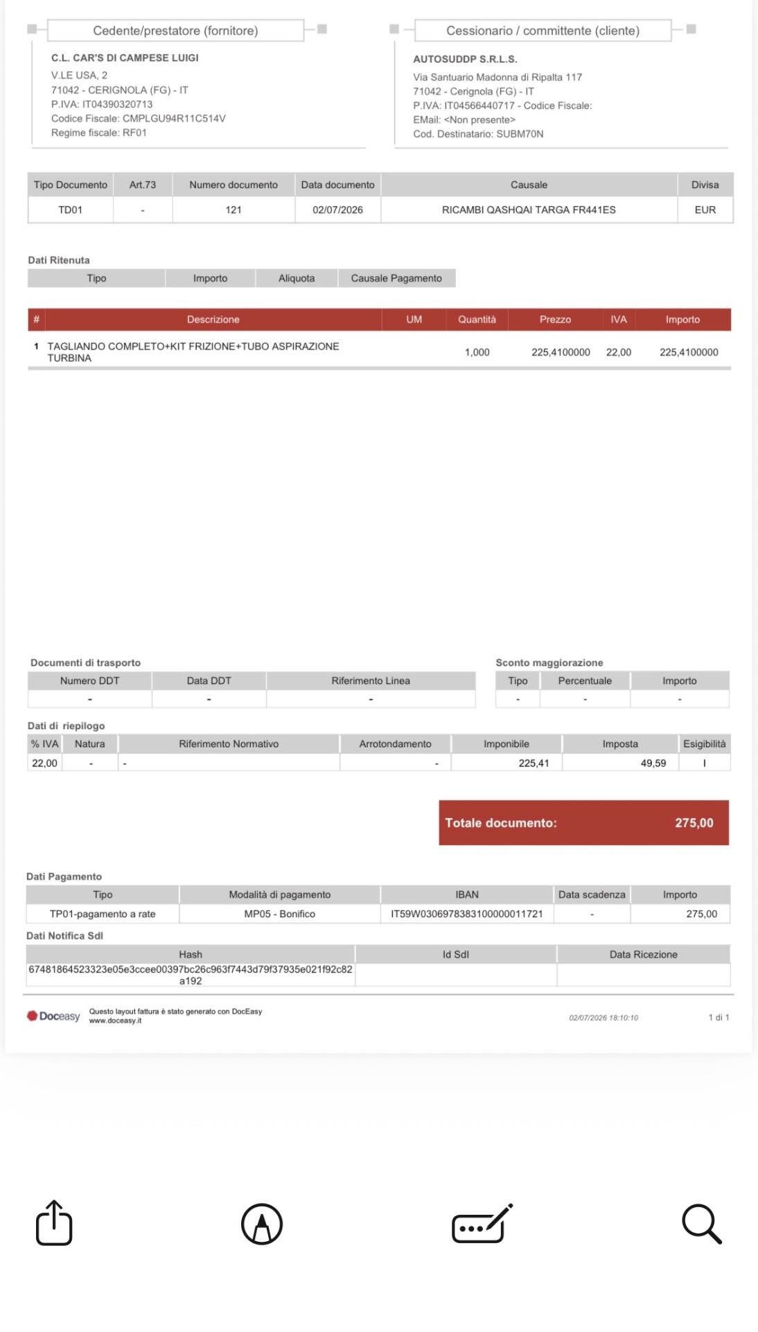 Nissan Qashqai 1.5 dCi Tekna+