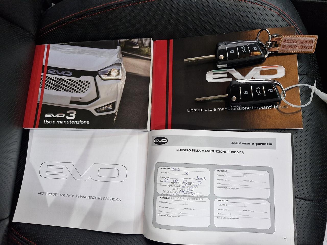 EVO 3 1.5 BI-FUEL GPL 30000 KM ANNO 2023