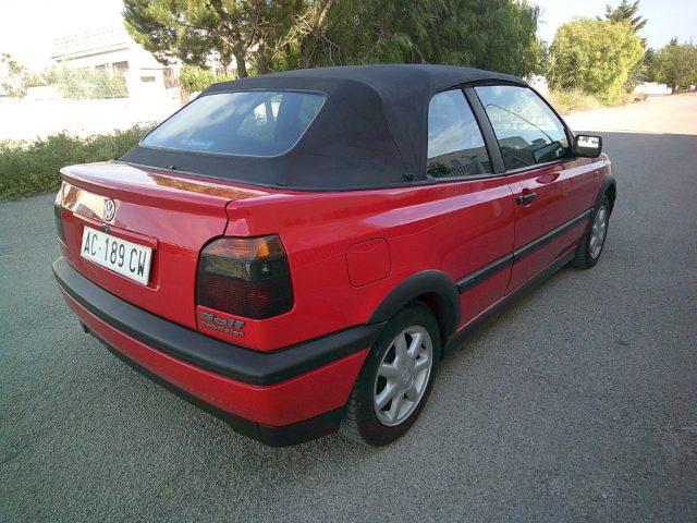 VOLKSWAGEN Golf Cabriolet 1.8/75 CV cat Avantgarde