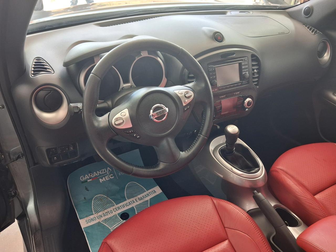 Nissan Juke 1.5 dCi Tekna full pelle telecamera