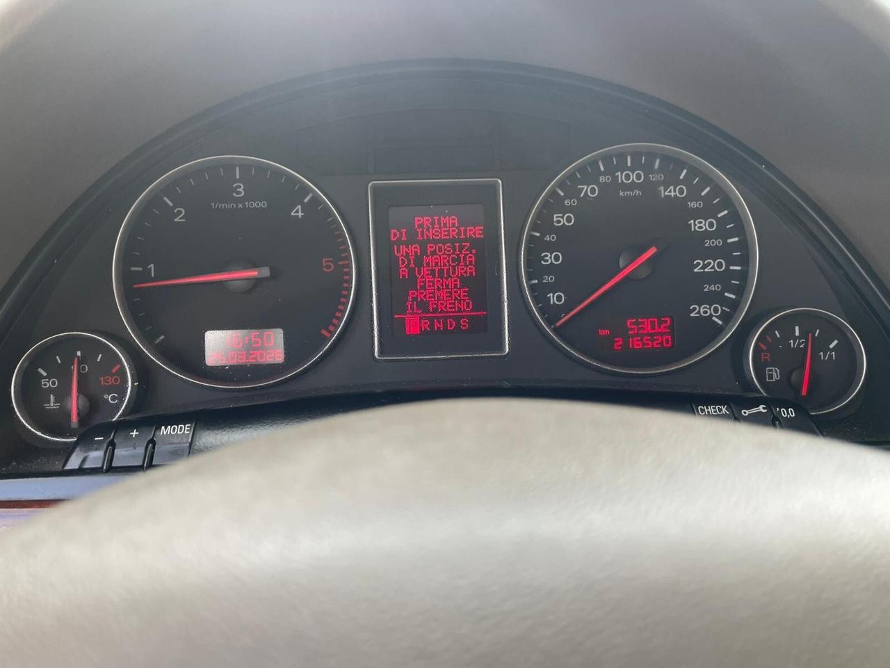 Audi A4 2.5 V6 TDI/180 CV cat quattro Automatica
