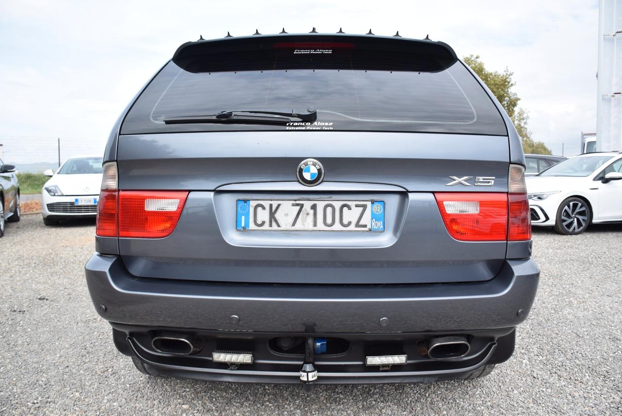 Bmw X5 3.0d 5m GANCIO TRAINO-NAVI-SENSORI-PELLE FULL