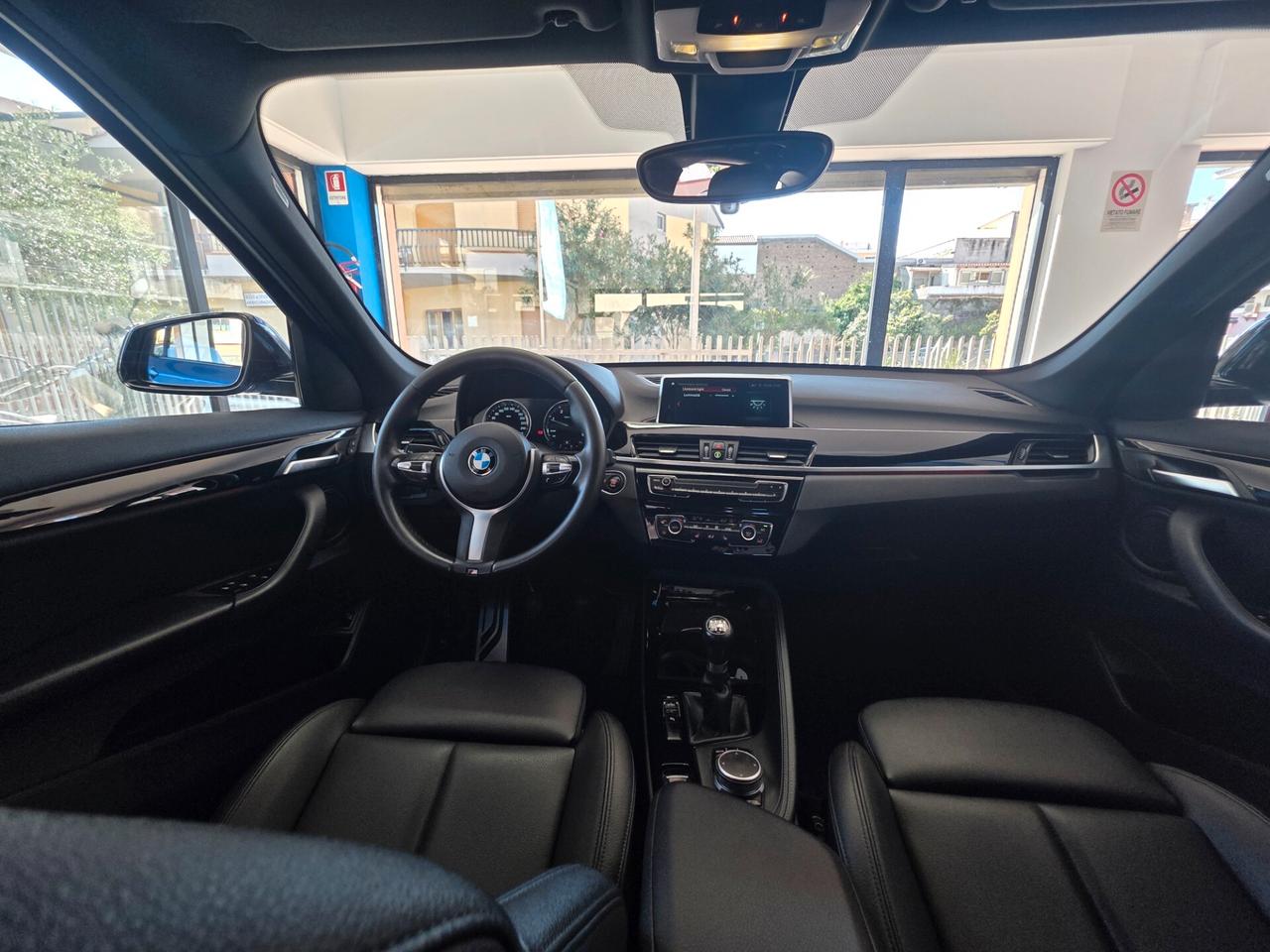 Bmw X1 sDrive 18d M-Sport Blu Estoril 2019 head up display