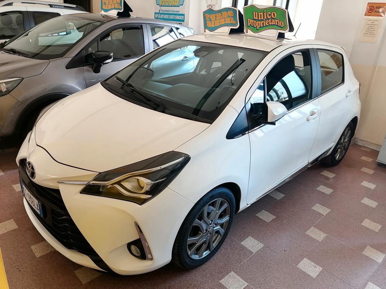 Toyota Yaris 1.4 D 90cv 5 porte LOUNGE 12/2017