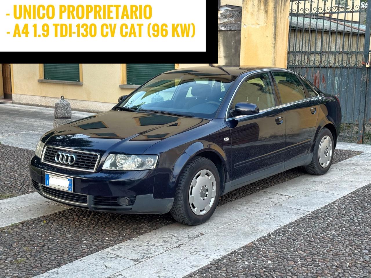 Audi A4 1.9 TDI/130 CV cat UNICO PROPRIETARIO