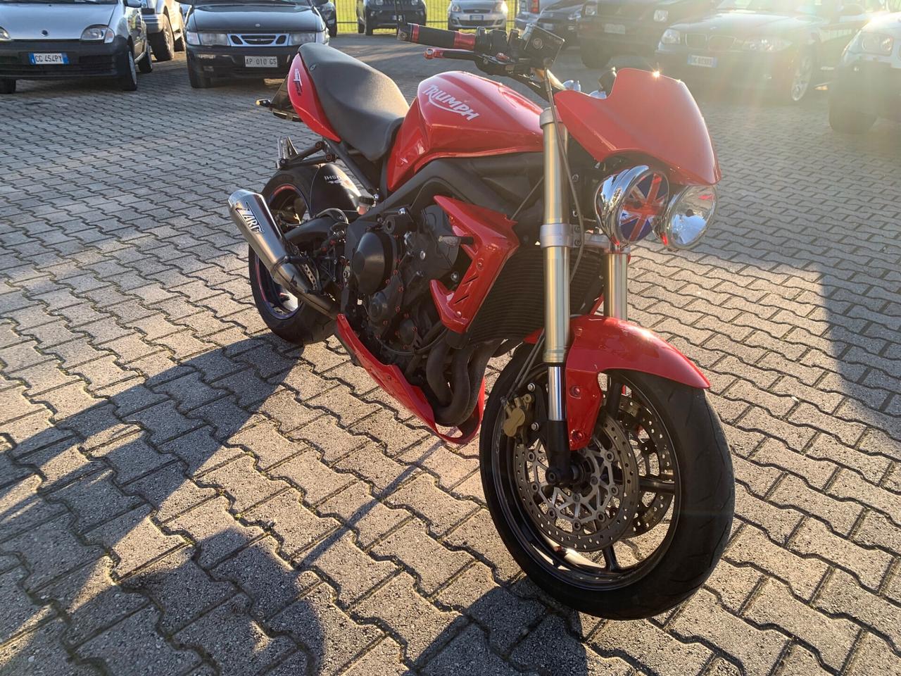 Triumph Street Triple 675 accessoriatissima
