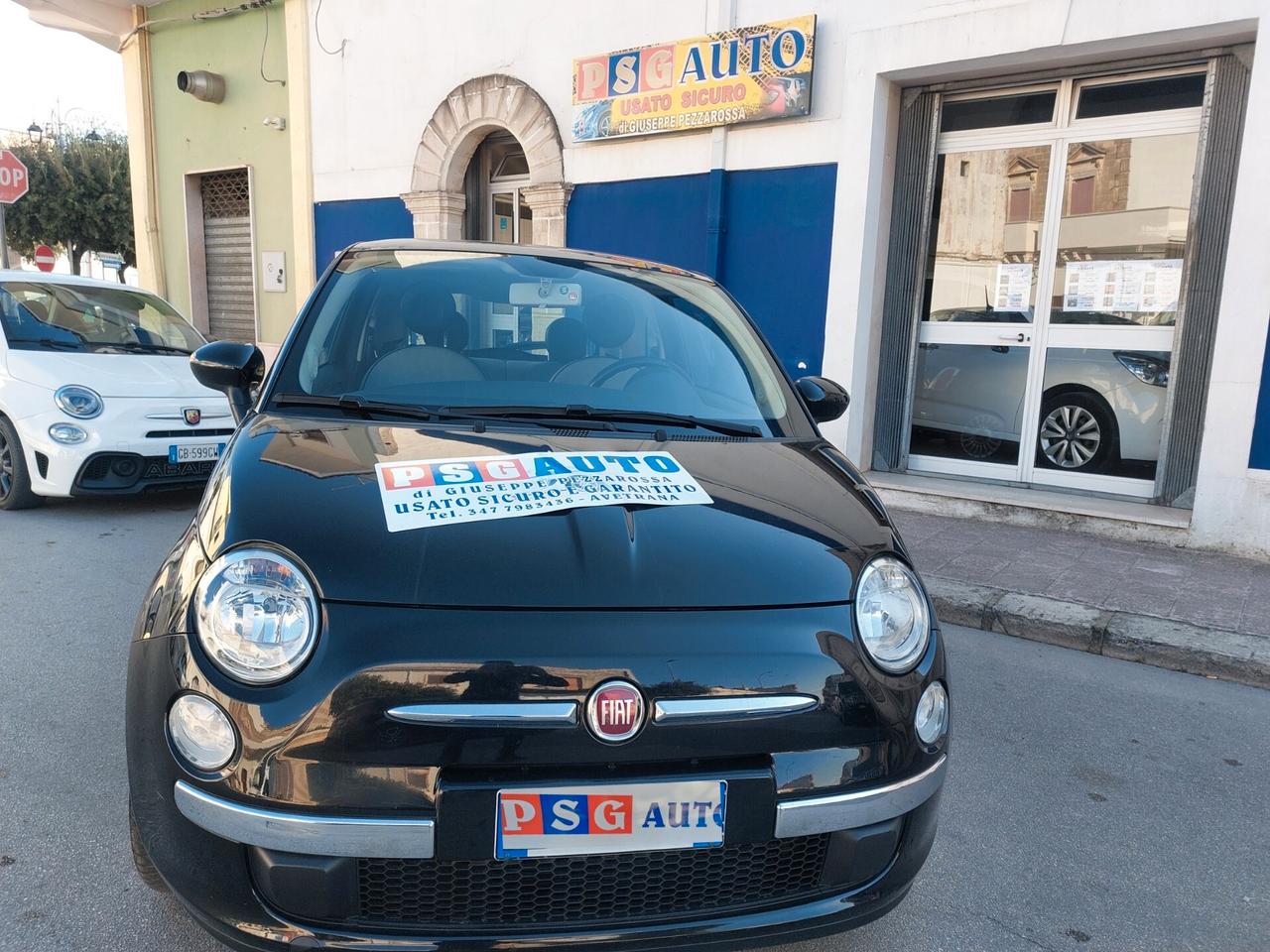 FIAT 500 1.2 BENZ LOUNGE ANNO 2013 970000 51KW 70CV TETTO PANORAMICO