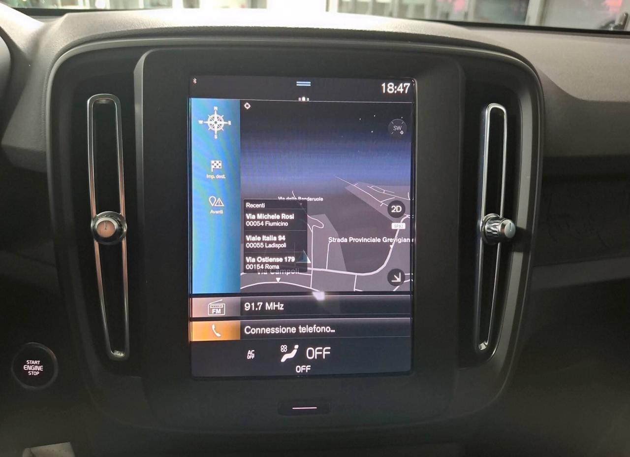 Volvo XC40 automatica 26.000km unico proprietario