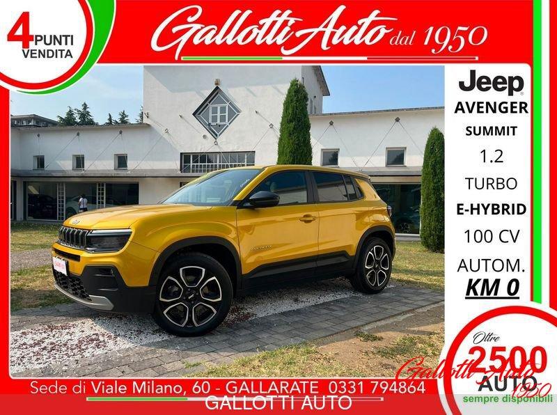 Jeep Avenger e-Hybrid 1.2 MHEV e-Hybrid Turbo Summit