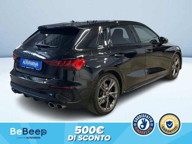 Audi A3 SPORTBACK S3 2.0 TFSI SPORT ATTITUDE QUATTRO S-