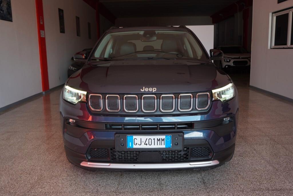 JEEP COMPASS 1.6 M-JET 16V 130CV 6M. 2WD LIMITED ( FARI LED - COCKPIT - ADAPTIVE CRUISE - PELLE - MIRROR - PDC - TELECAMERA POST. )