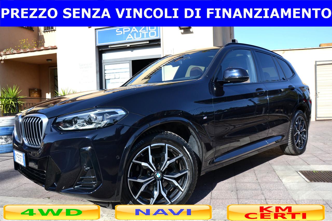 Bmw X3 20D X-DRIVE M-SPORT HYBRID/DIESEL **PREZZO REALE**