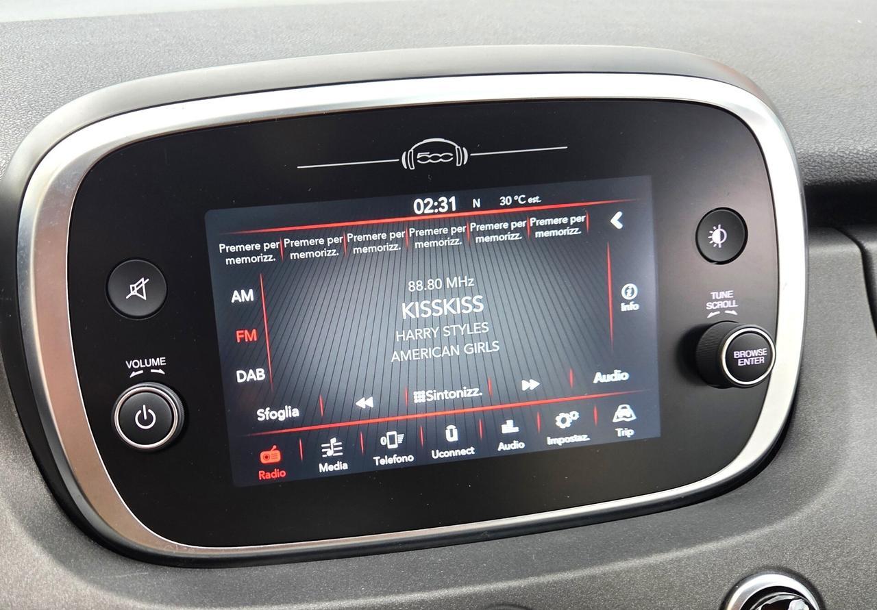 Fiat 500X 1.3 MultiJet 95 CV KM 24000 IVA COMPRESA