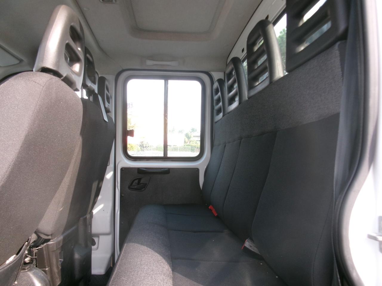 Iveco Daily 35C14 2.3 140CV DOP CAB 7 POSTI, RIBALTABILE **35000 KM**