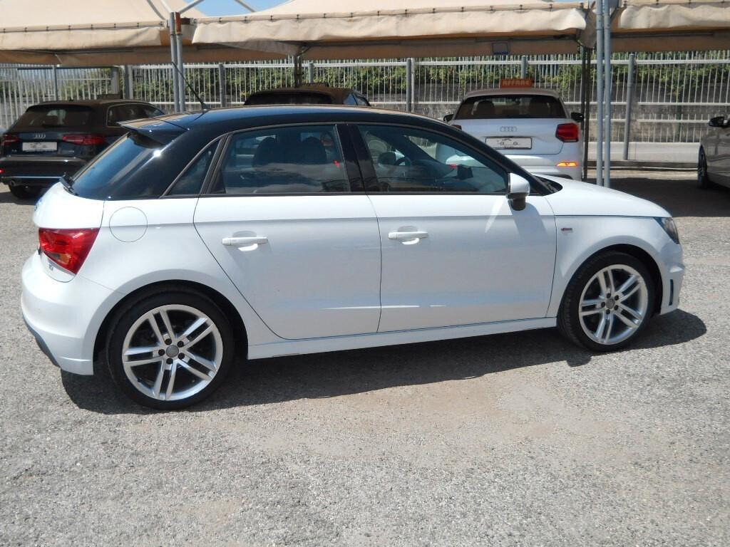 Audi A1 SPB 1.6 TDI 105 CV S-LINE- PELLE -NAVI- PLUS