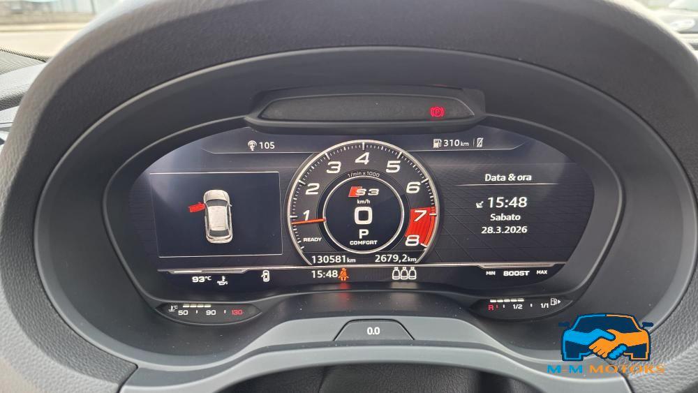 Audi S3 S3 SPB 2.0 TFSI QUATTRO S TRONIC