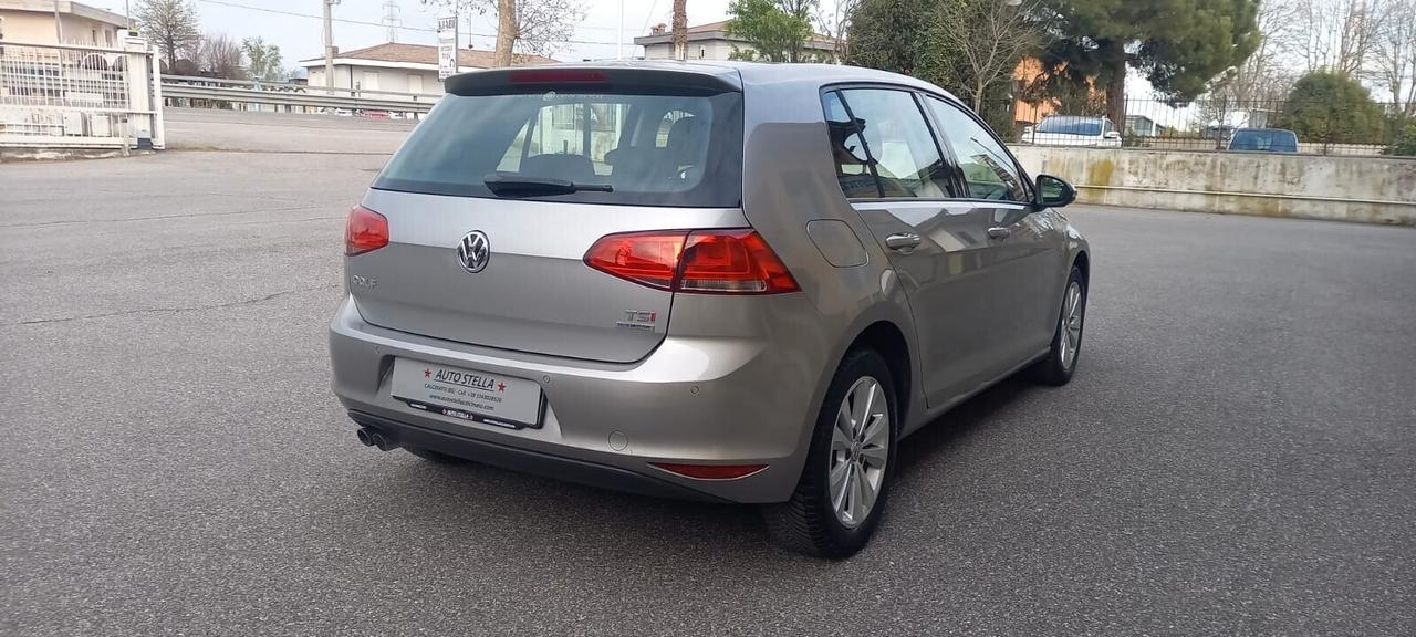 Volkswagen Golf 7 Blue Motion Tech cc. 1.4 Benzina Manuale 6 Marce 5 Porte 5 Posti Navigatore UTILIZZABILE X I NEOPATENTATI 2025...!!!!